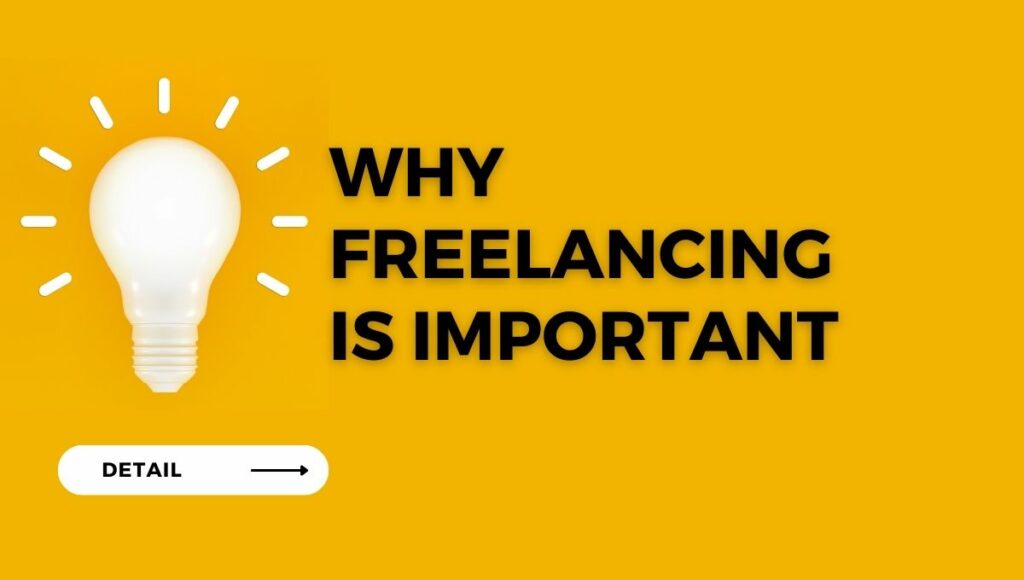 freelancing important then other