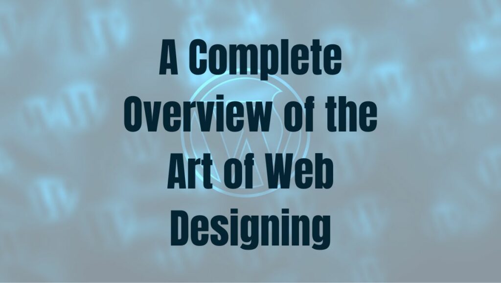 art of web designing